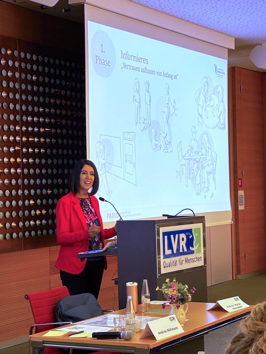 Prof. Dr. Marjan Alemzadeh bei einem Fachvortrag beim LVR