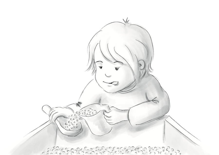 Illustration Wahrnehmendes Beobachten