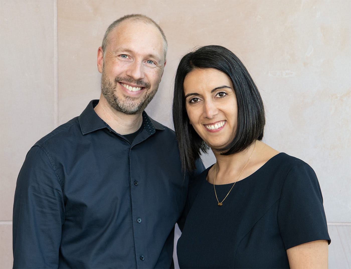 Prof. Dr. Marjan Alemzadeh und Matthias Mohr, Gründerin und Gründer des PADIDA Instituts